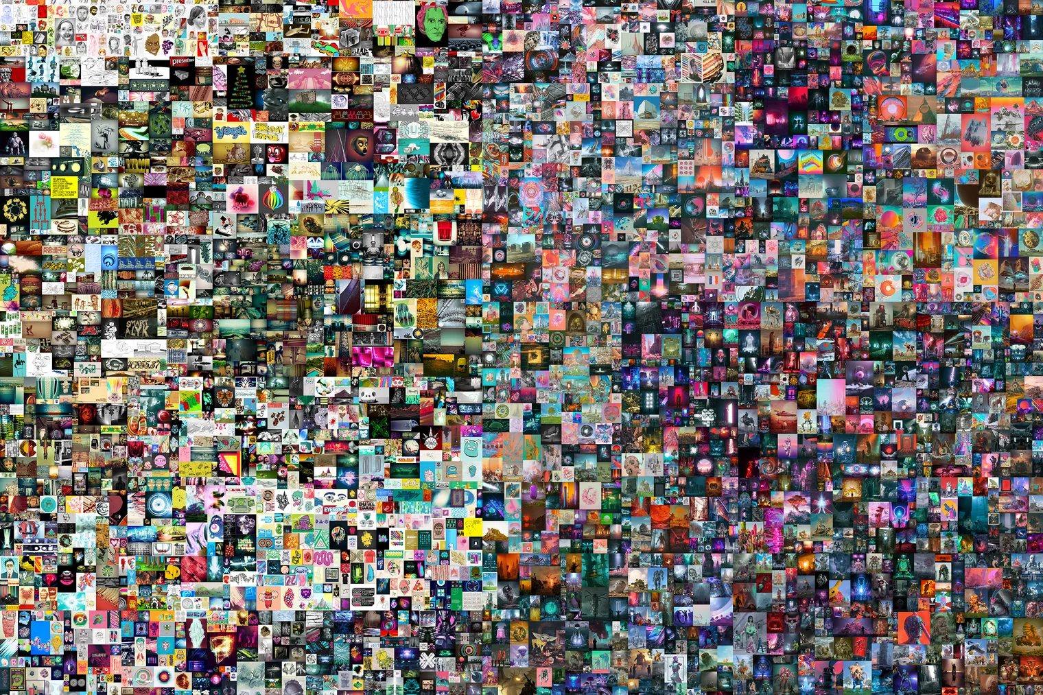 "Everydays: The First 5000 Days", by Mike Winkelmann