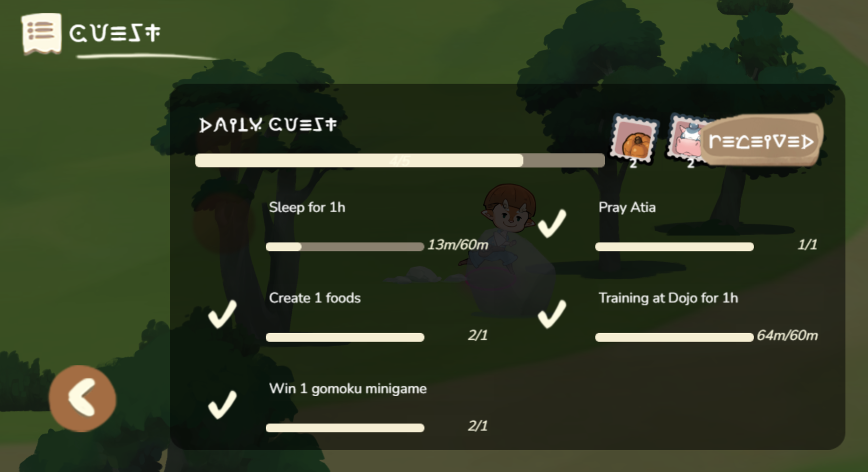 Me trying to complete Daily Quests
