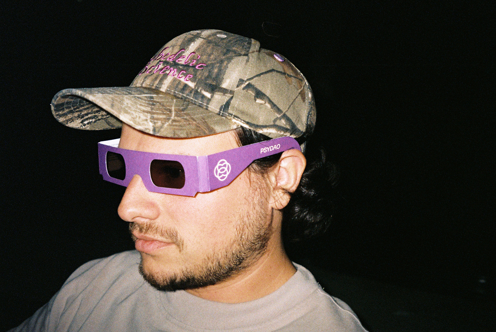 A key PsyDAO member in our hololens glasses.