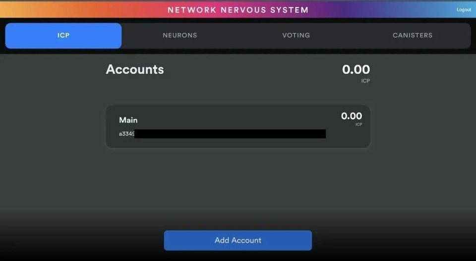 DFINITY 钱包与治理软件
