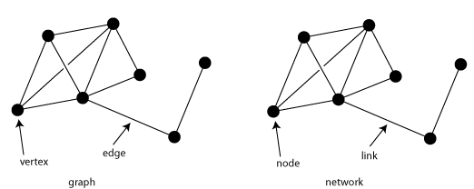 Graph v.s. Network