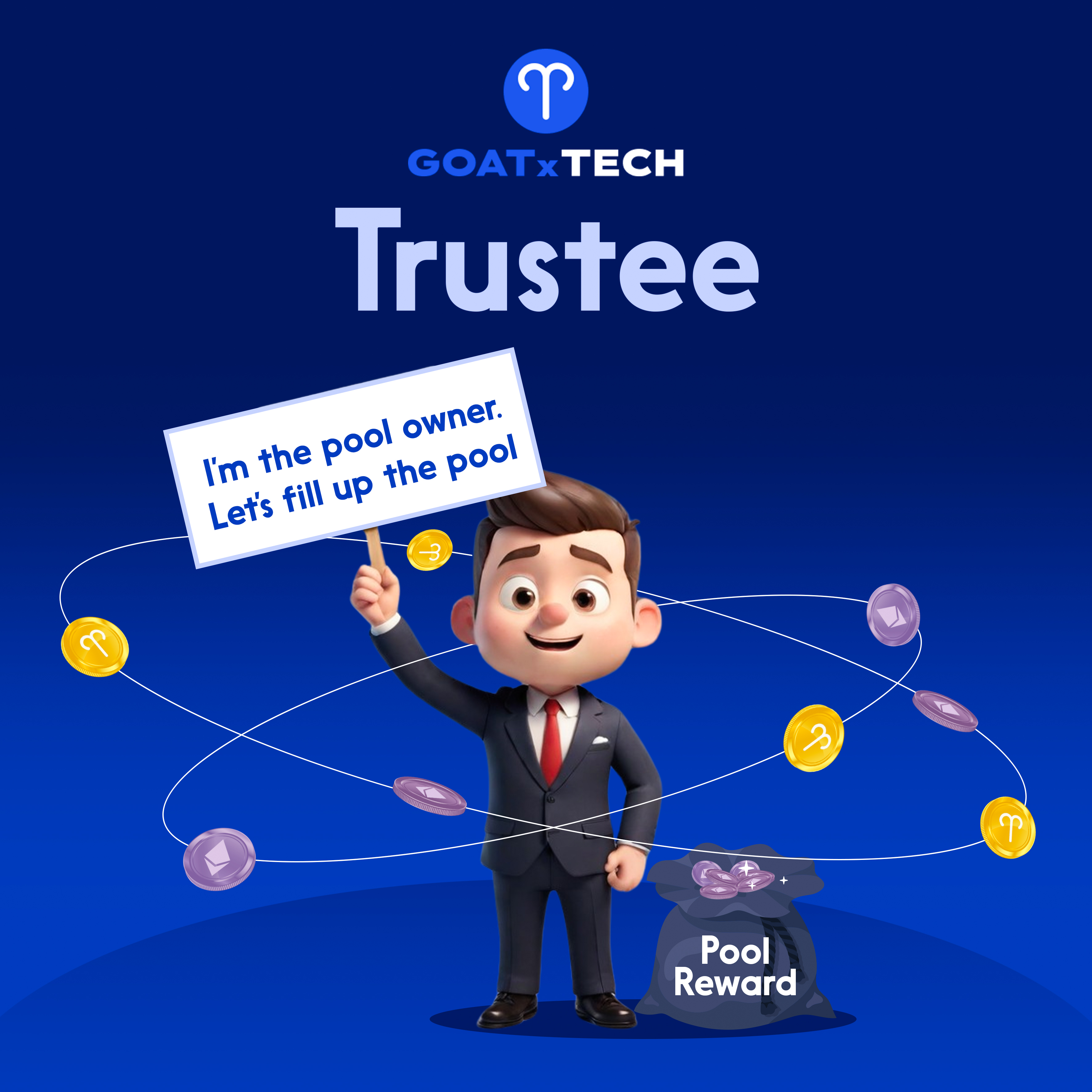 Trustee is the one who have you as their Trustor