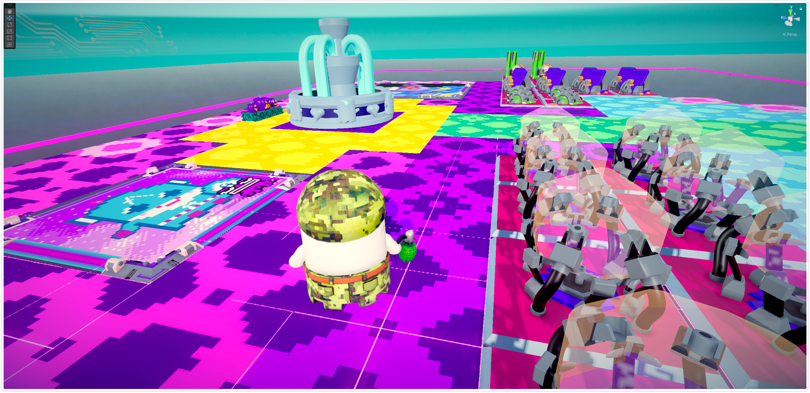 将 REALM 包裹初步转换为 3D （制作中）