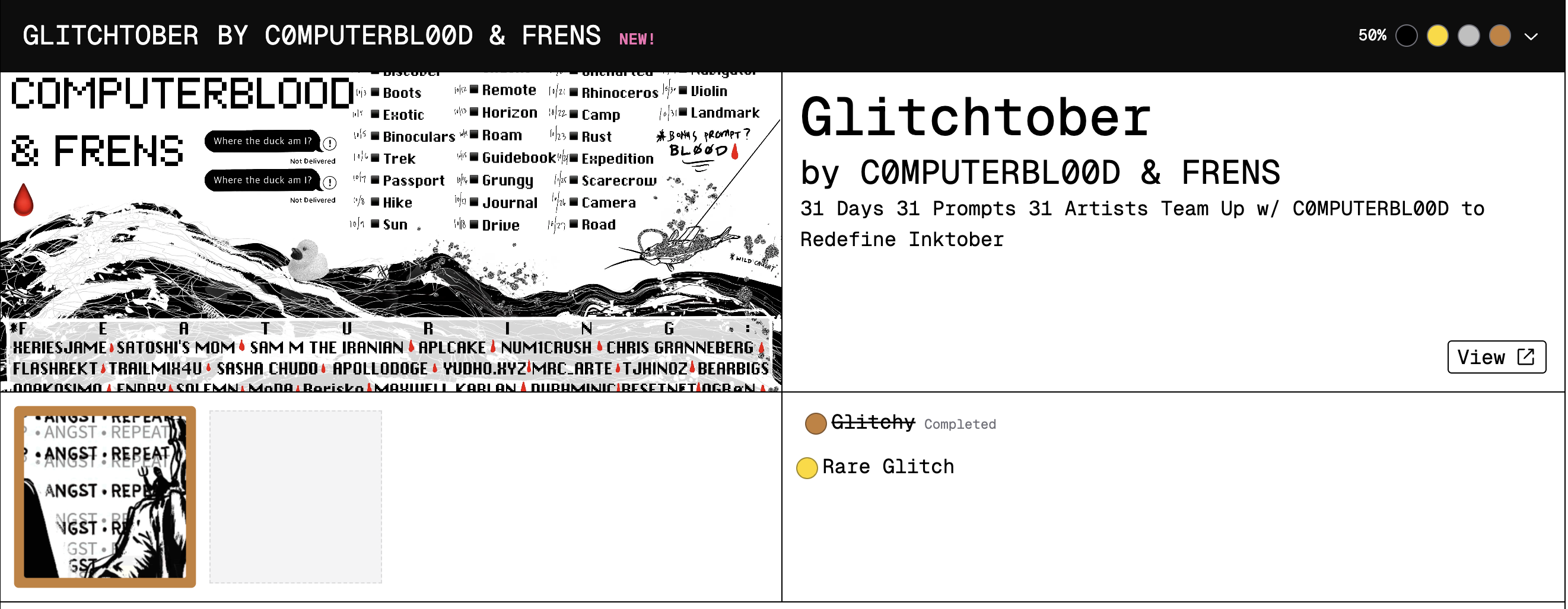 Glitchtober