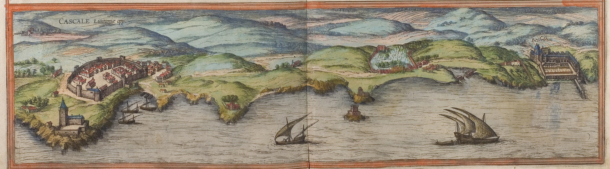 "Cascale" (Braun e Hogenberg. "Civitates Orbis Terrarum", 1572). 