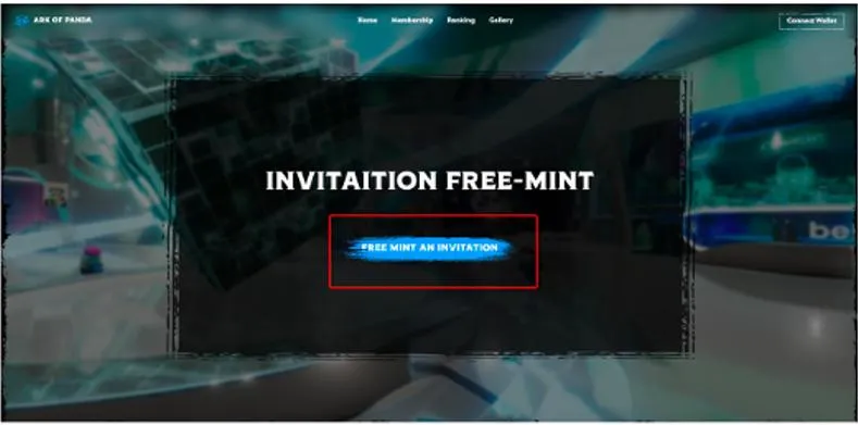 https://arkofpanda.vsnft.org/#/imint/u7hvKR