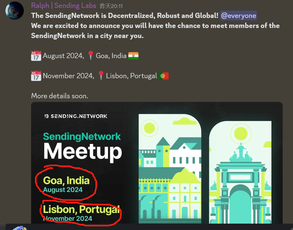 规划线下活动,8月印度、11月葡萄牙