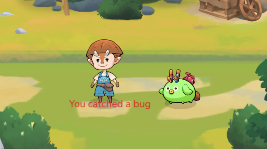 Me caught a firefly