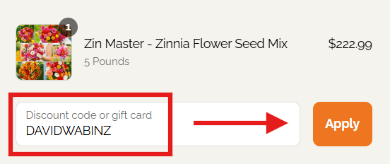 Eden Brothers Discount Code: DAVIDWABINZ