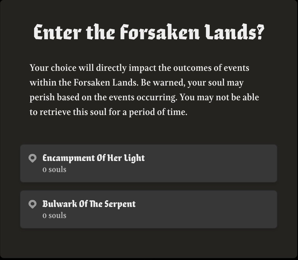 Main storyline Event: Location Staking at fateofwagdie.com/characters/ to activate