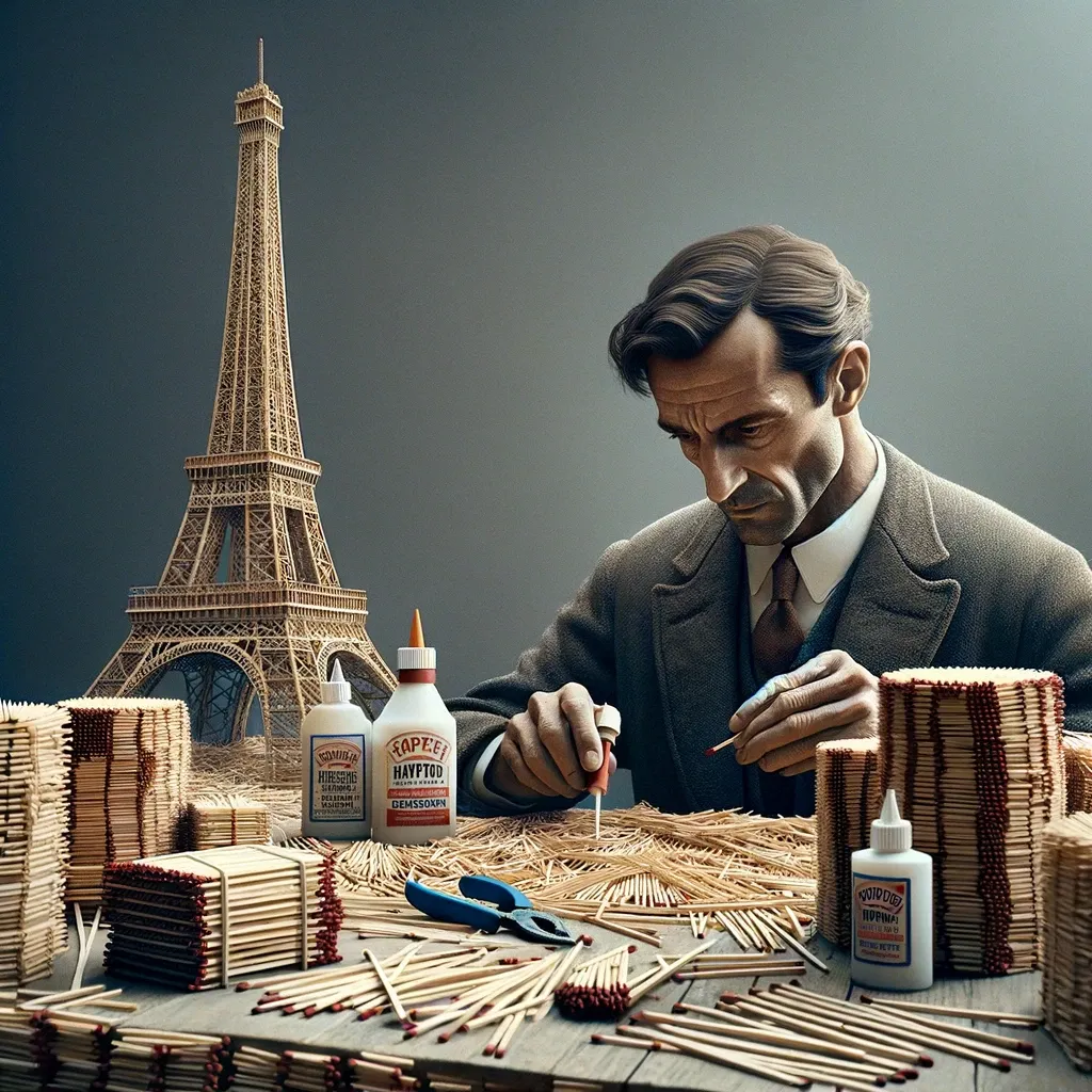 Imagine removing every matchstick head painstakingly.
