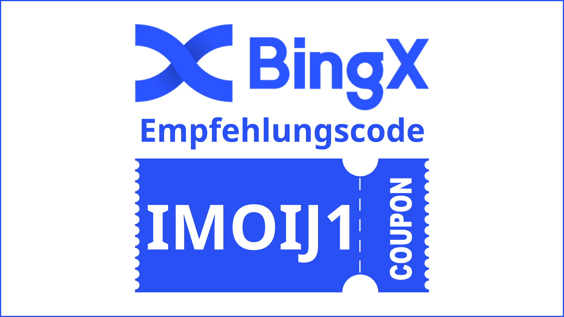 Wie benutzt man den BingX-Empfehlungscode in der mobilen App?