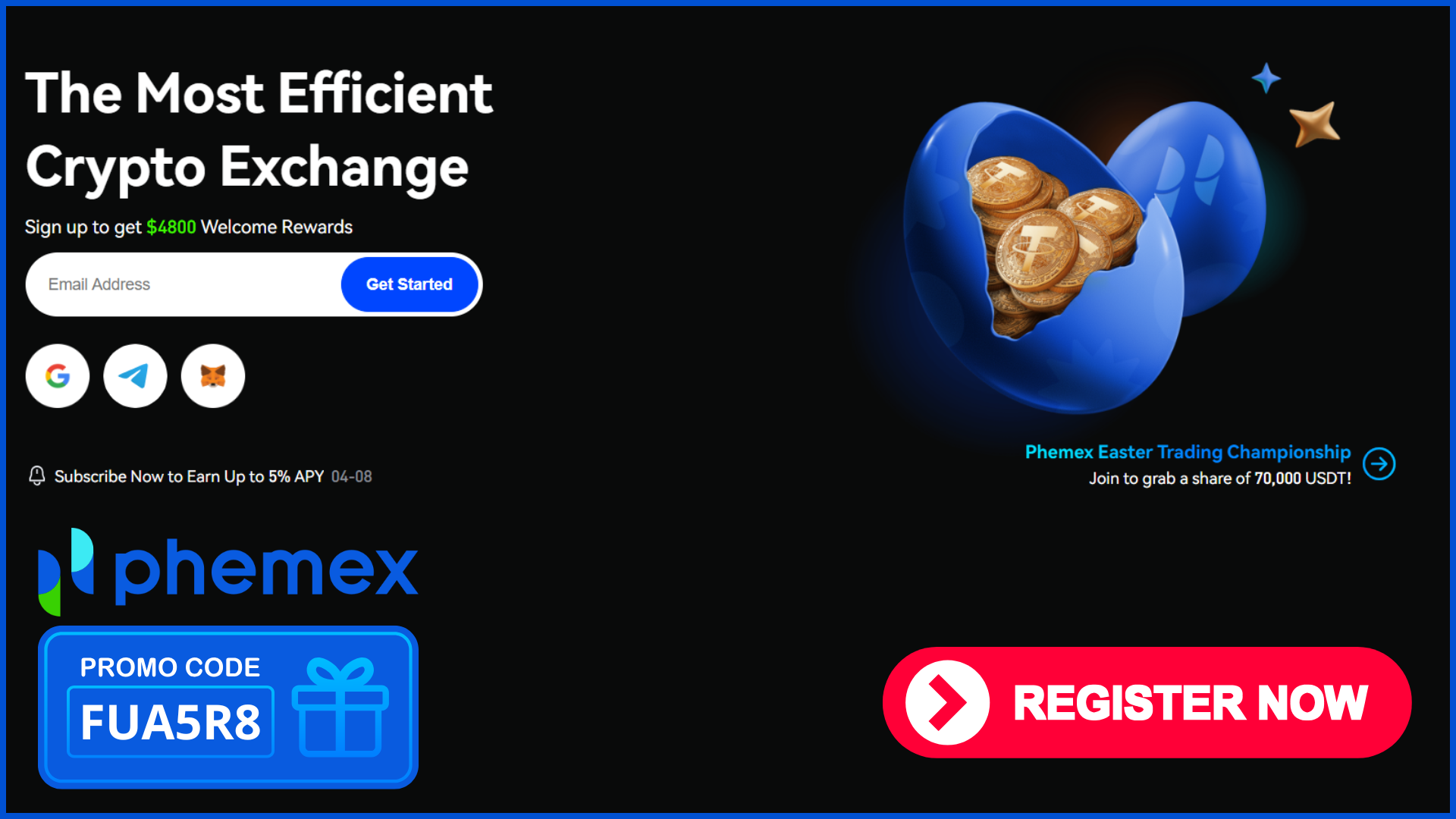 Phemex Invitation Code: How to Use It and Unlock Up to $4,800 Welcome Bonus