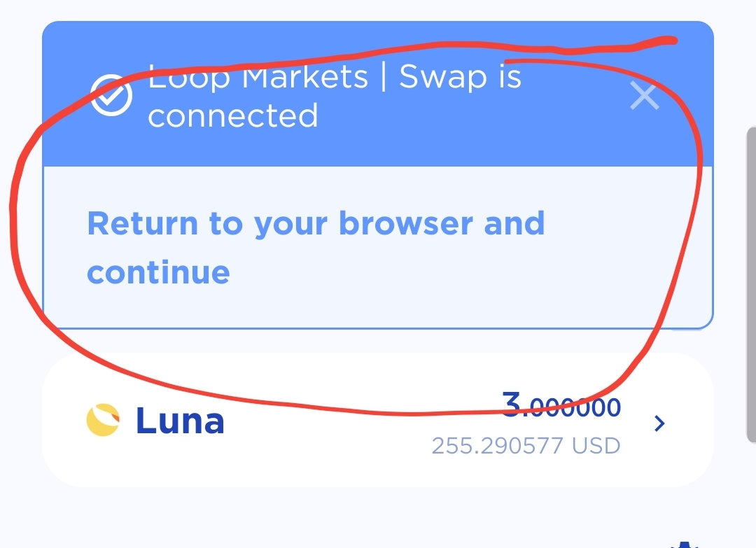 DAPP confirmation