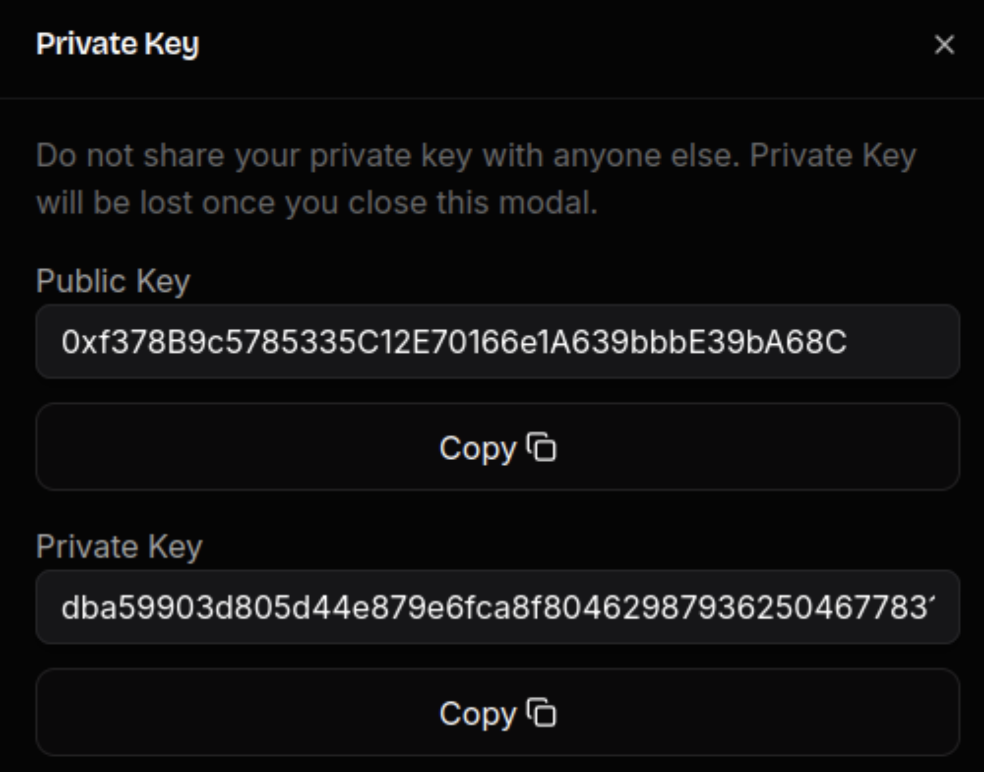 Secure your Private Key