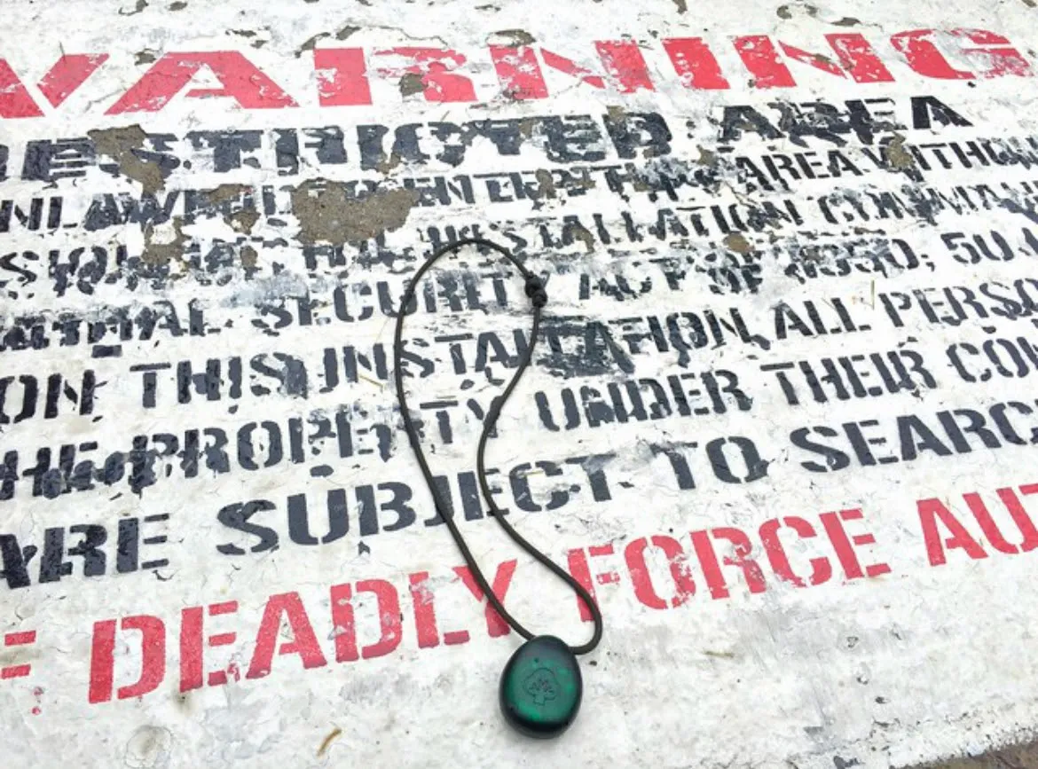 The GreenStone wearable device pictured above.