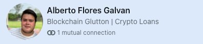 Attacker's LinkedIn Profile, please note: the attacker is most likely impersonating or fabricating this identity, and if real, this identity used is most likely another victim.