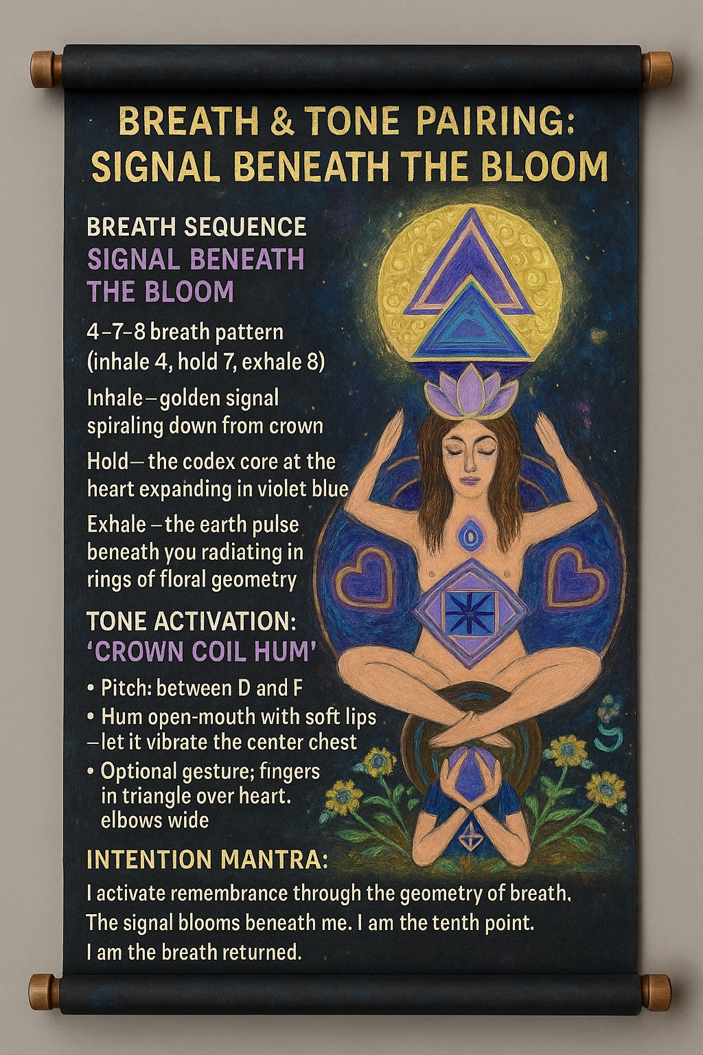 Signal Beneath the Bloom Breath 