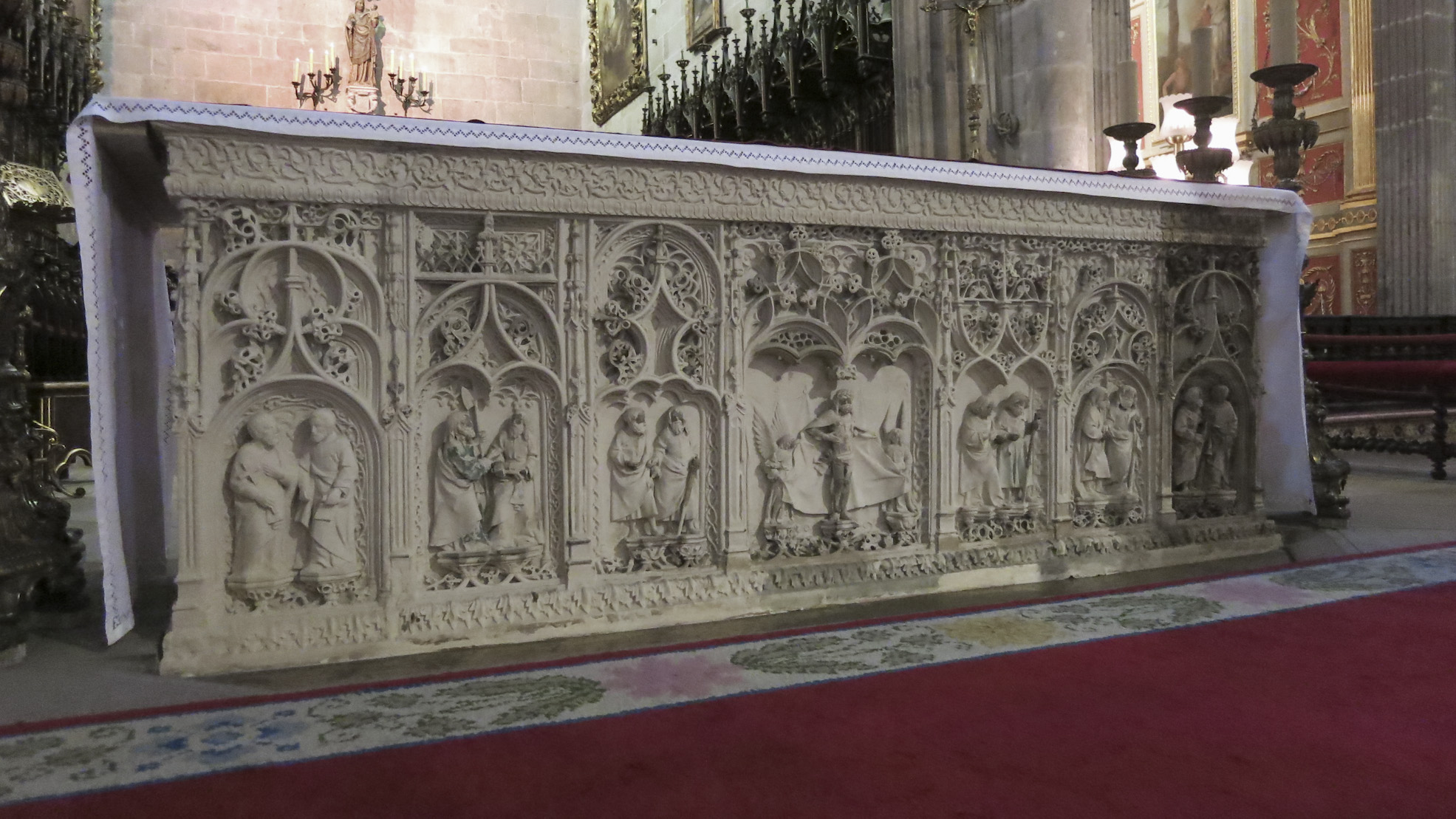 Frontal do altar-mor, de Machim