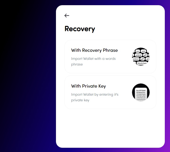 Recovery