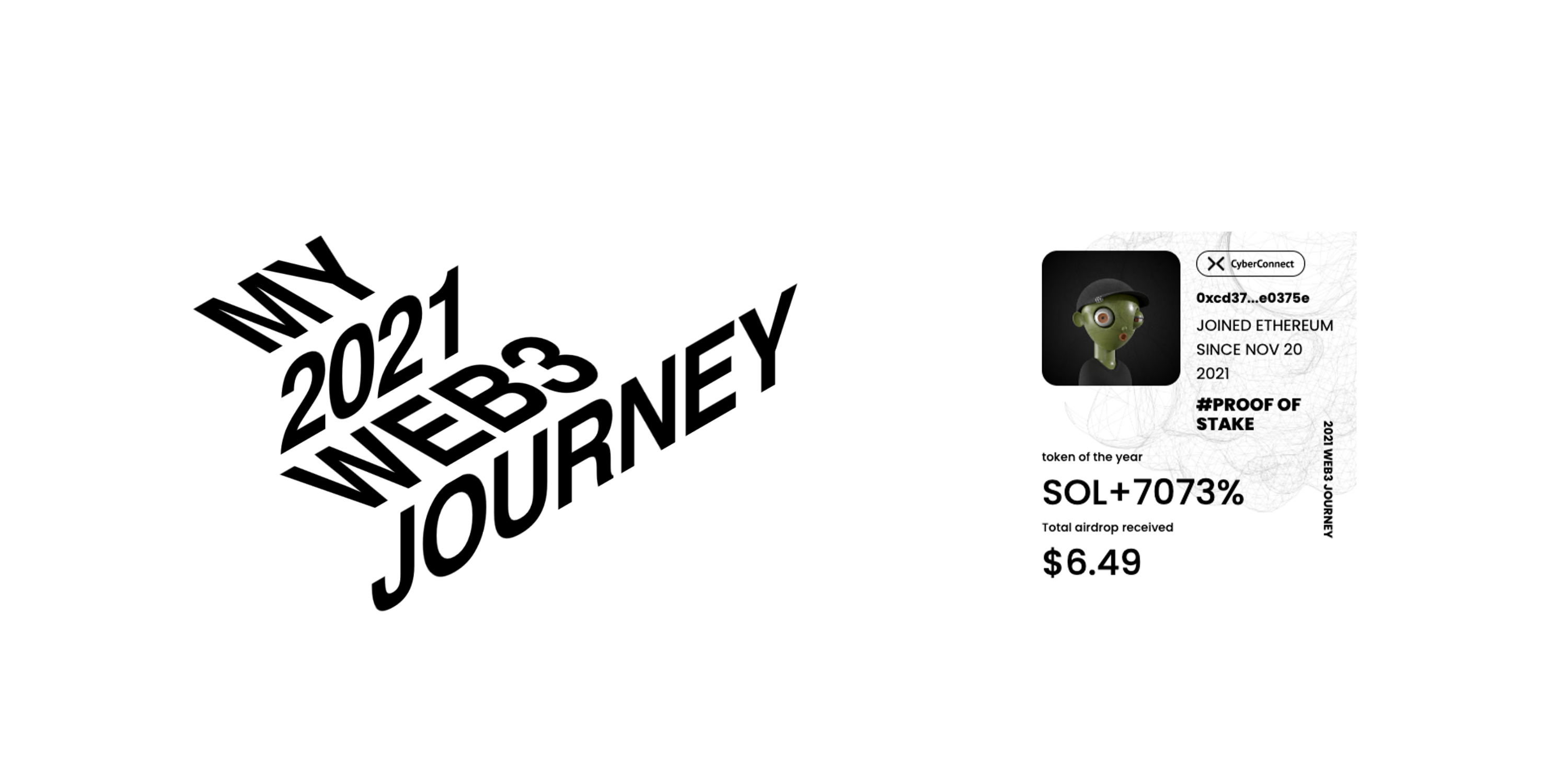 My 2021 Web3 journey NFT