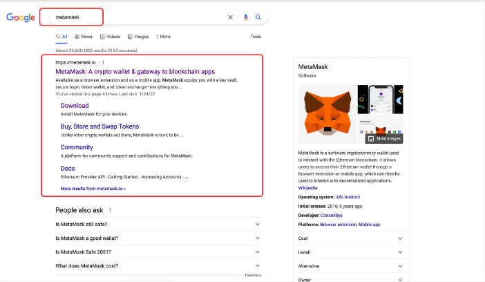 🔍metamask