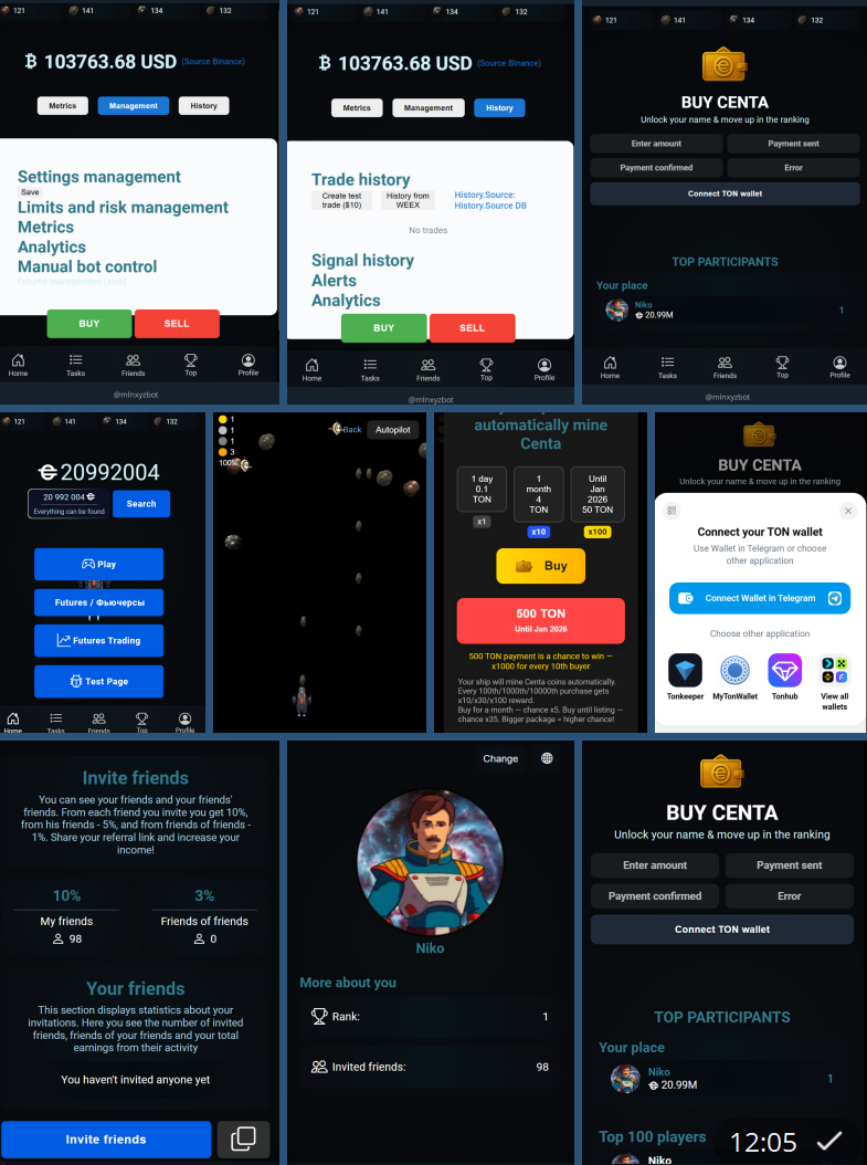 Web3 Gamefi Blockchain Telegram Bot