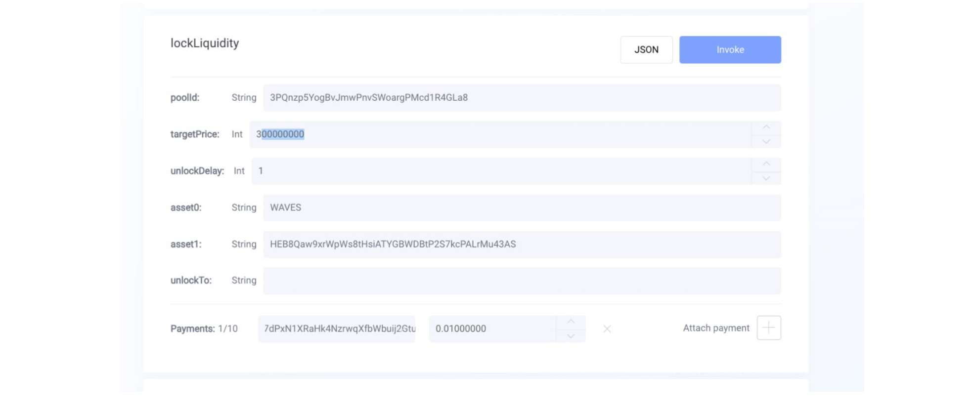 LockLiquidity example