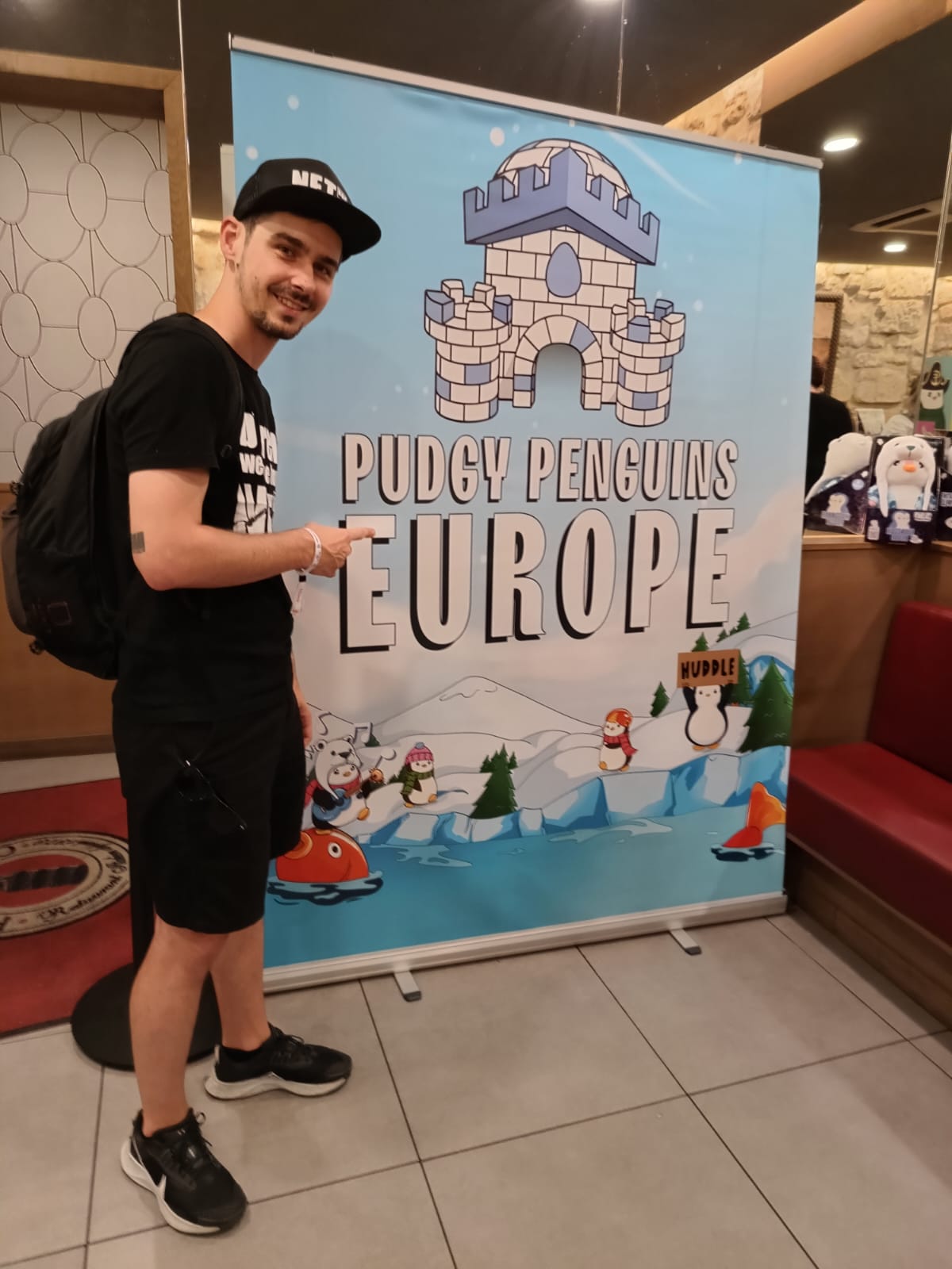 @Pudgy Penguins Europe event