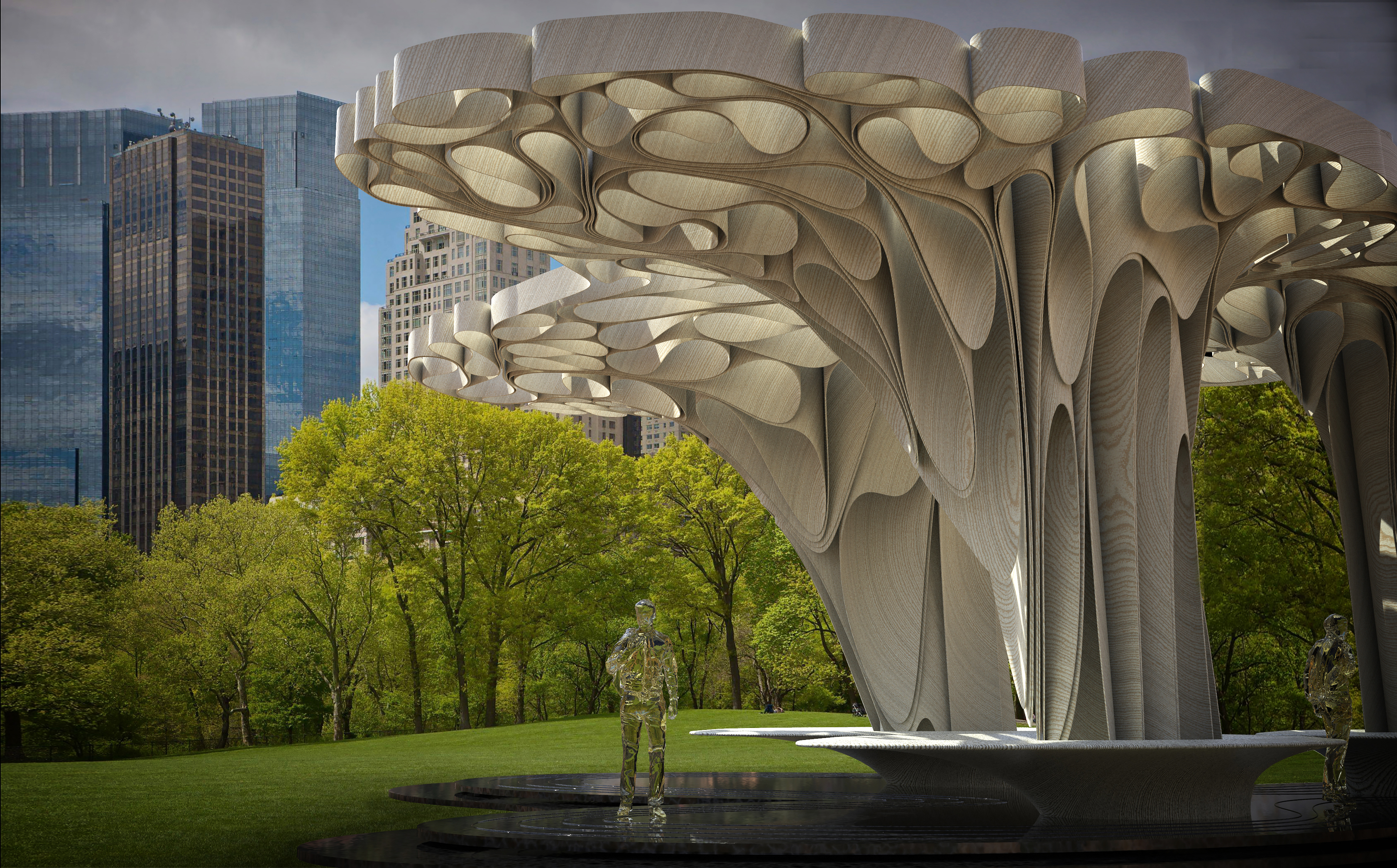 Curtain Art pavilion
