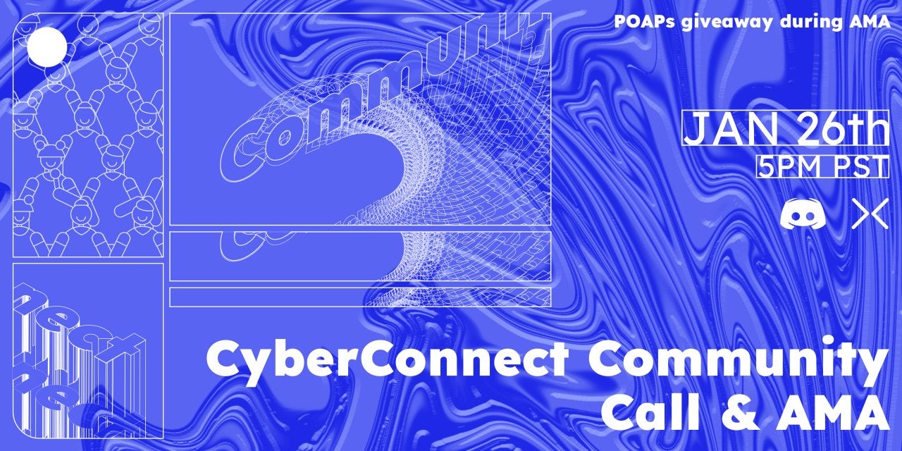 Первое комьюнити CyberConnect AMA