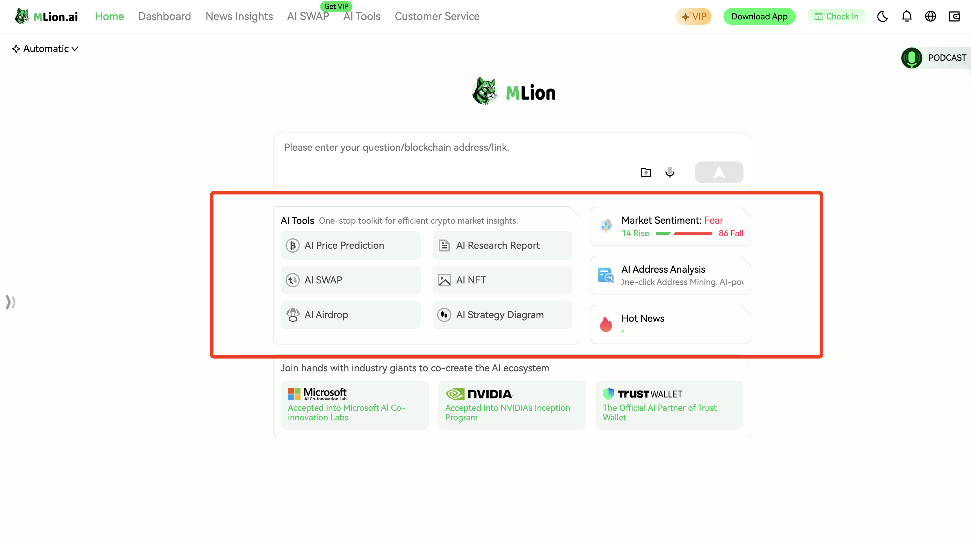 Experience Mlion now at: mlion.ai