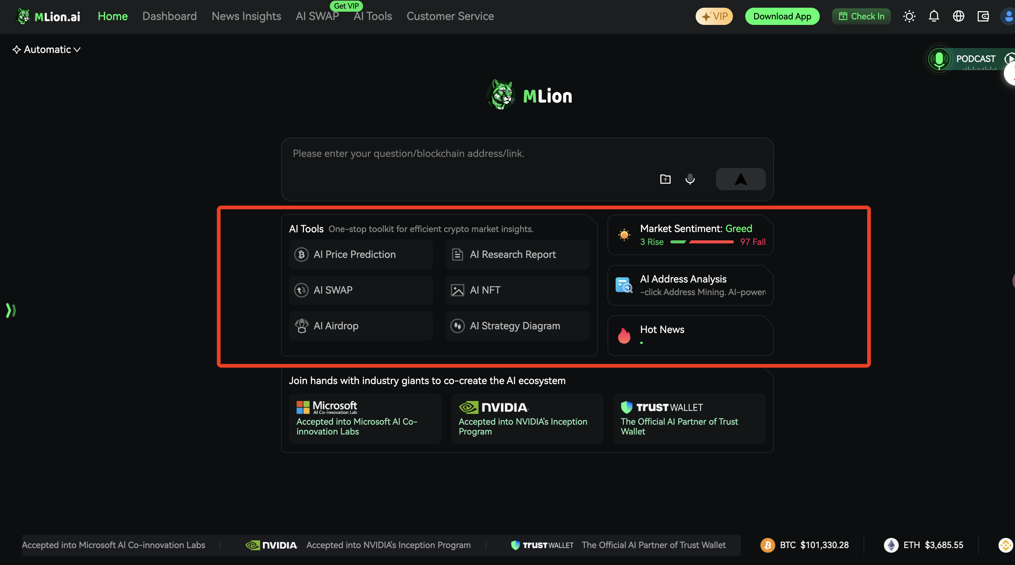 Experience Mlion.ai now at: mlion.ai