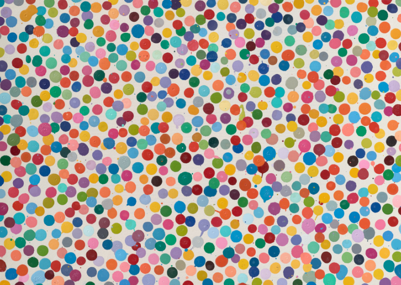 Deep dreams are held by Damien Hirst