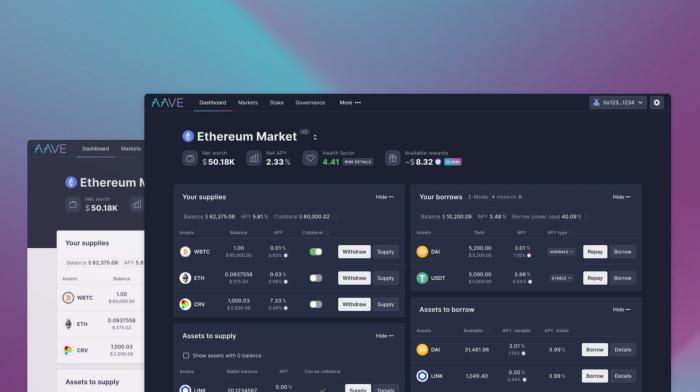 Aave Frontend