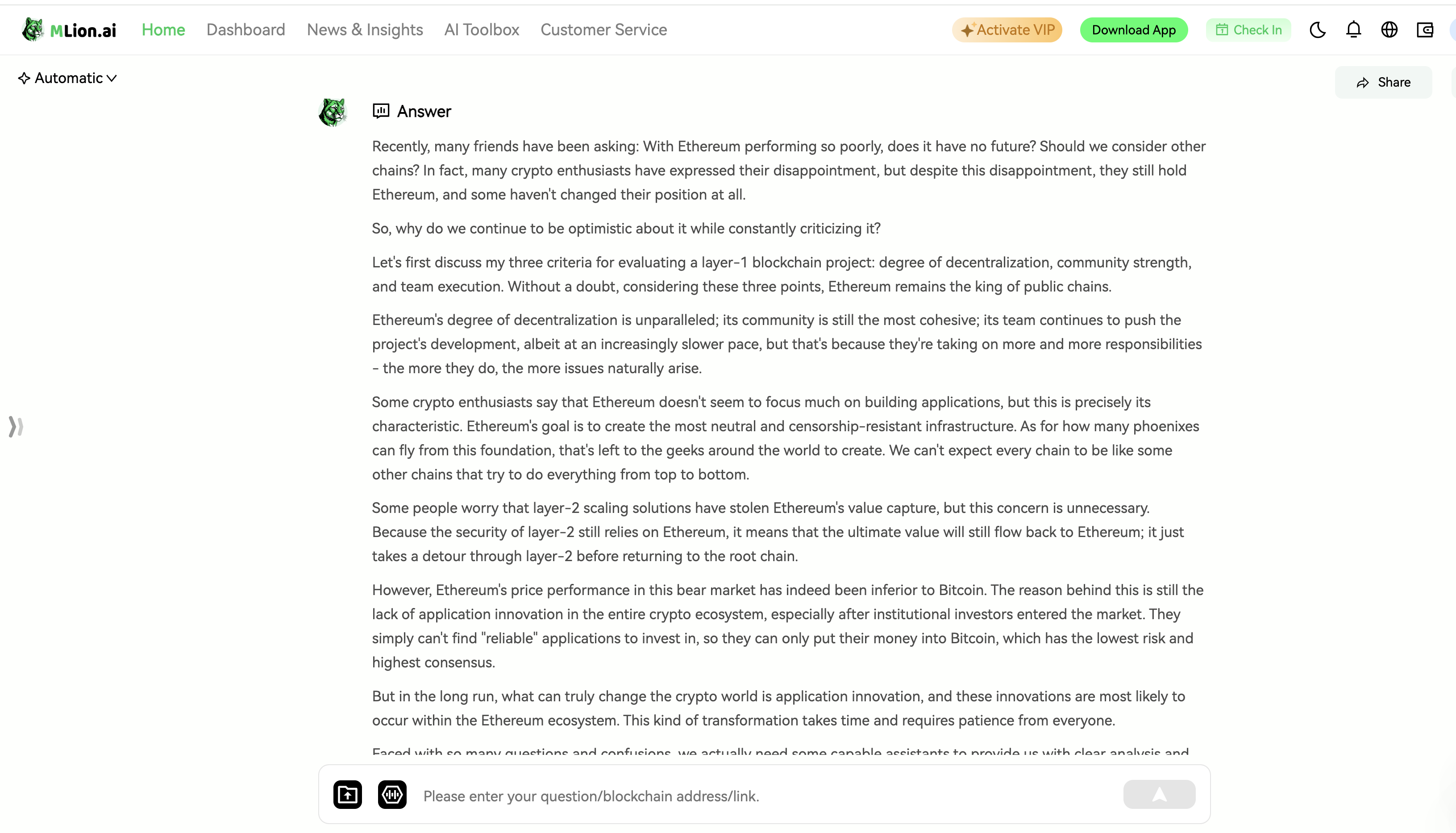 Dive deeper into Web3 & AI: mlion.ai