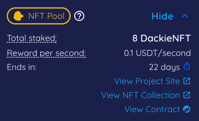 Details tab