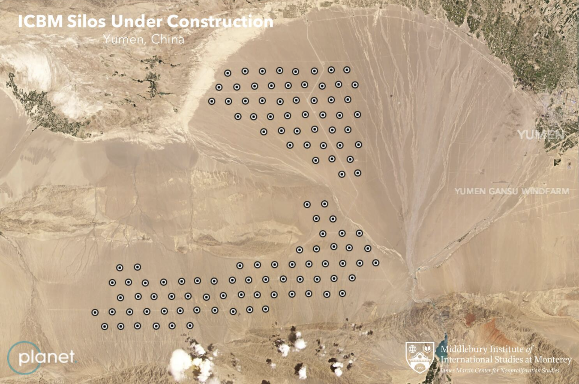 Source: Planet Labs Inc., James Martin Center for Nonproliferation Studies