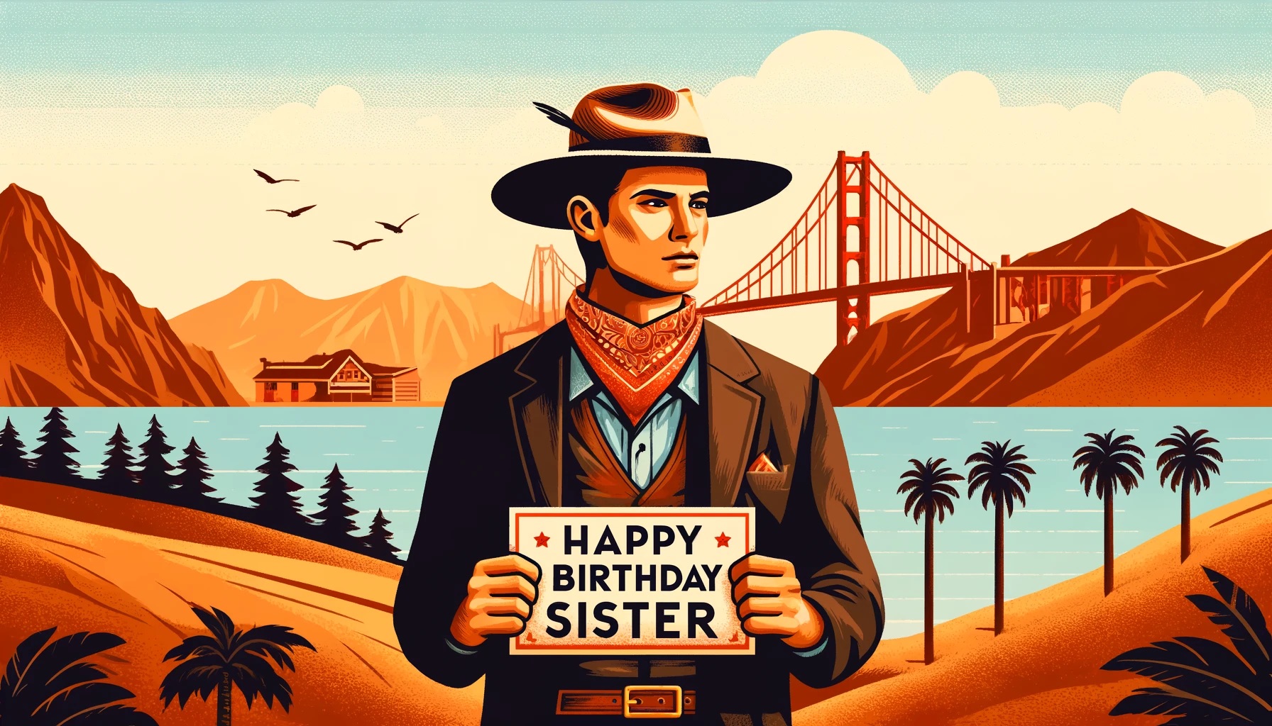 Happy Birthday Sister Image by SendFame