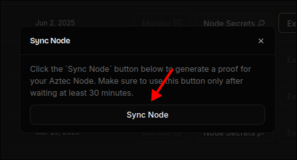 Click Sync Node