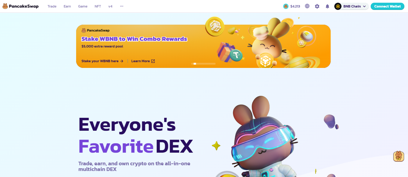 https://pancakeswap.finance/