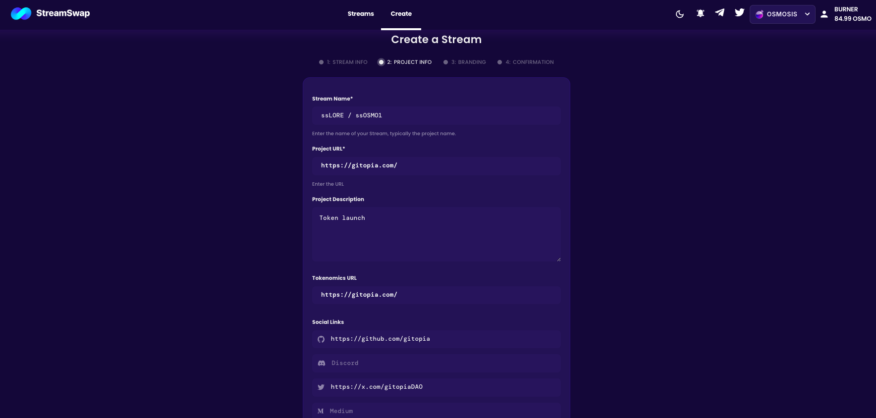 Add necessary project info for the community to explore