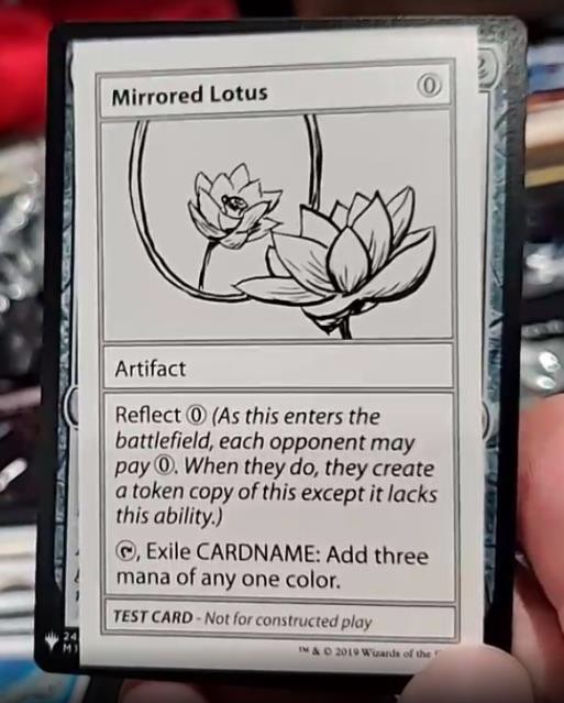 amusing attempt at MTG fraud