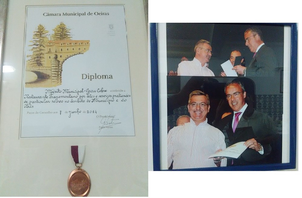 Distinção de Mérito da Câmara Municipal de Oeiras