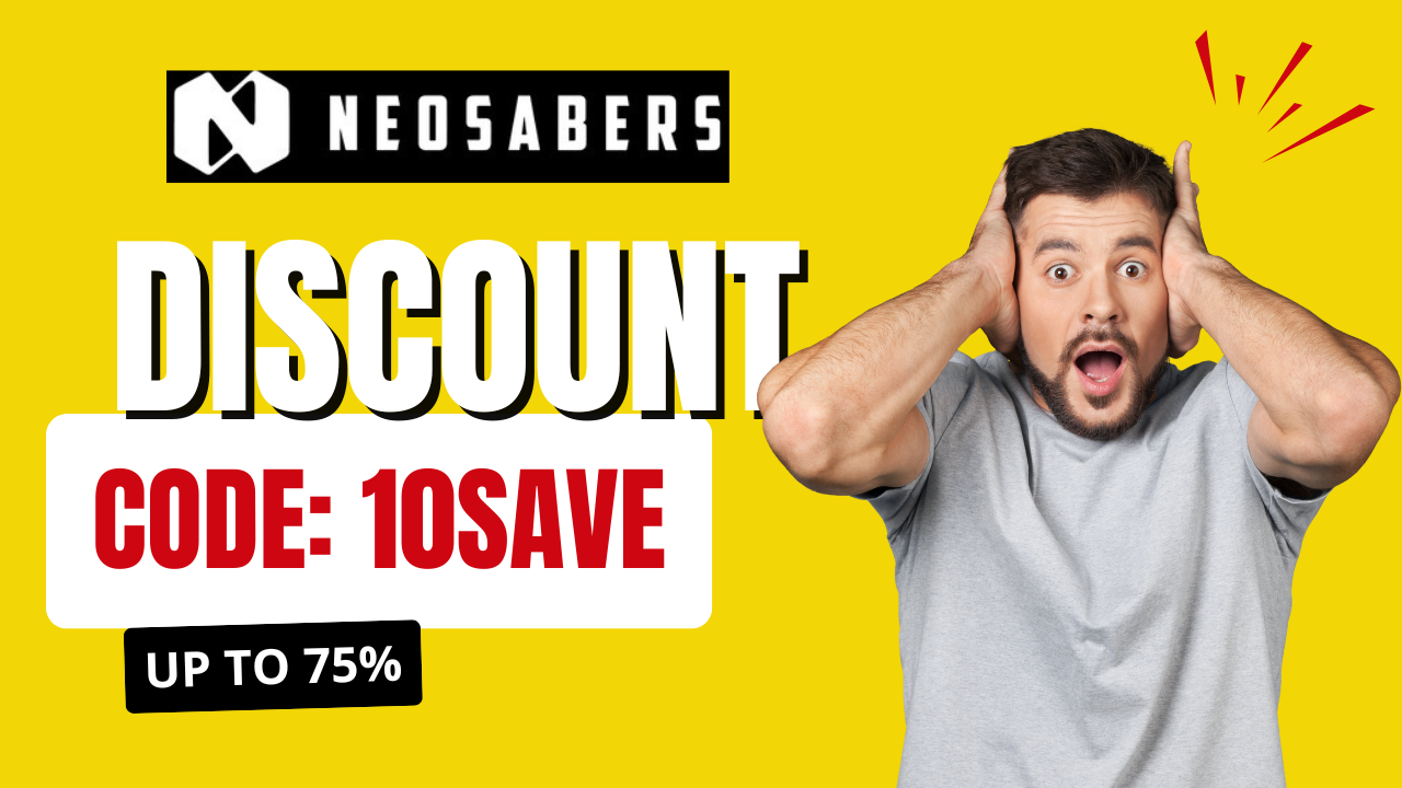 NEO Sabers discount code: 10SAVE