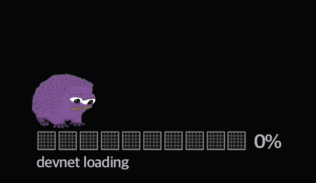 Devnet at 99%