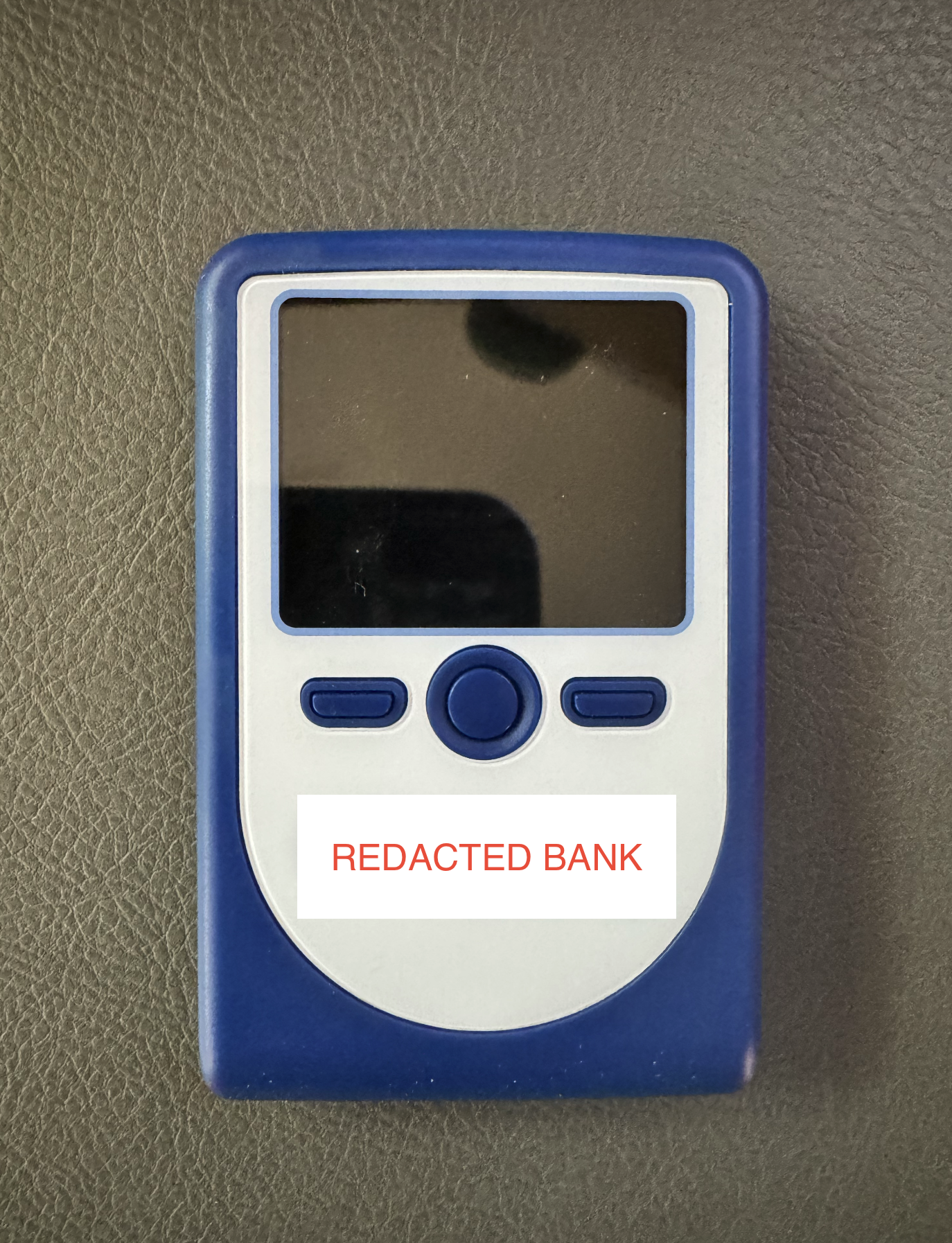 Bro, what's up with your banking security