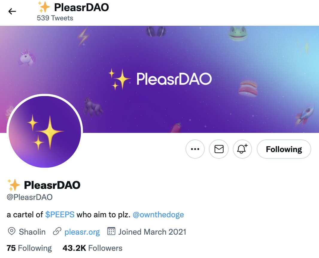 $PEEPS who aim to plz
