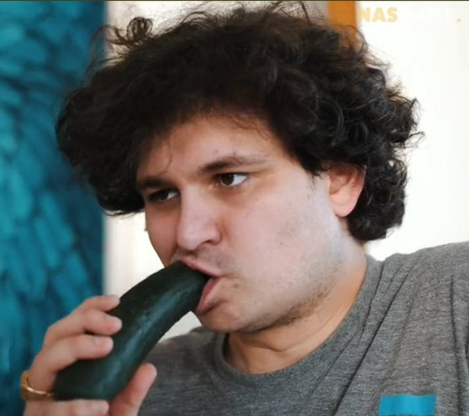 SBF loves a good cucumber