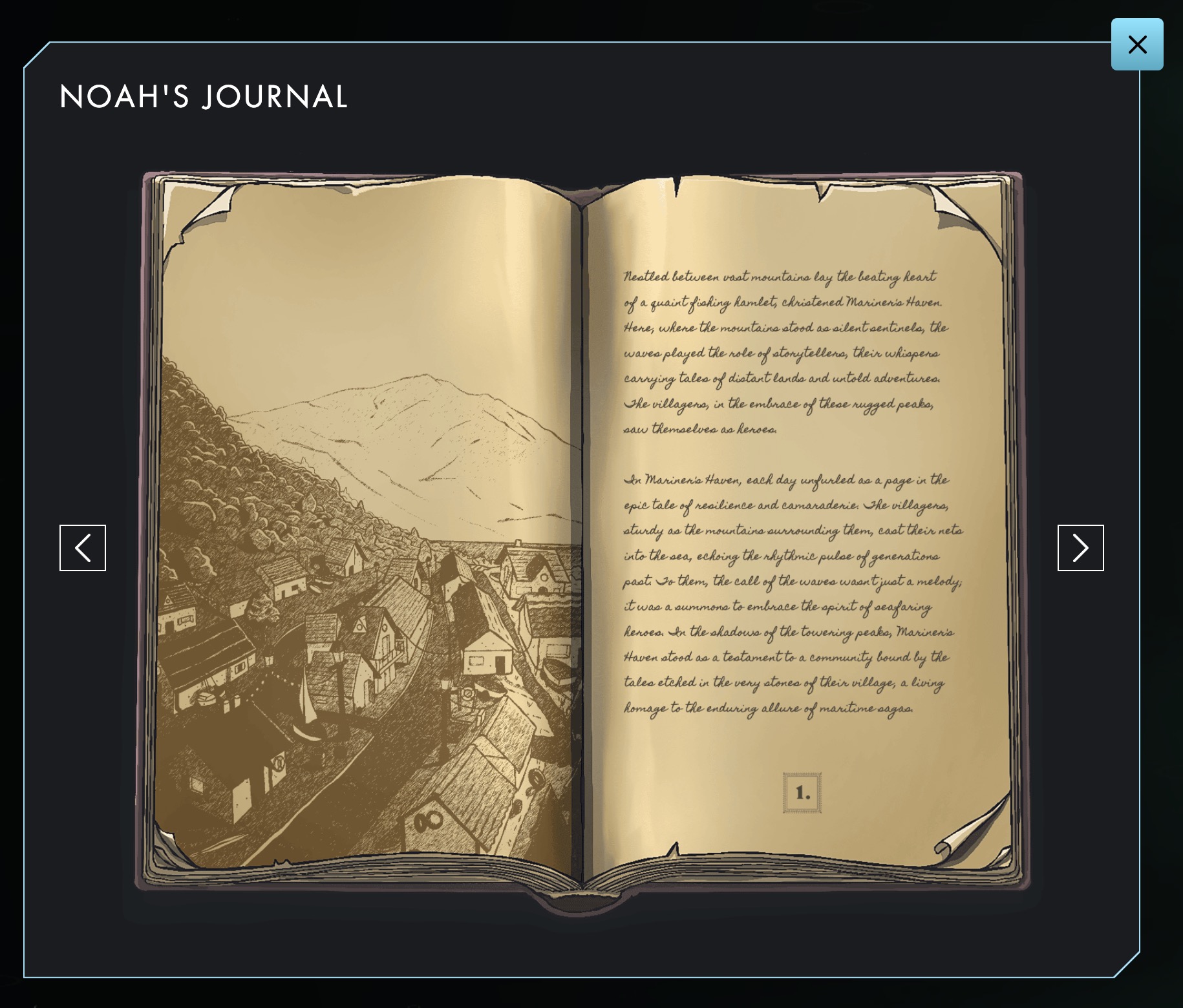 Noah's Journal has been scattered all over the world in key locations